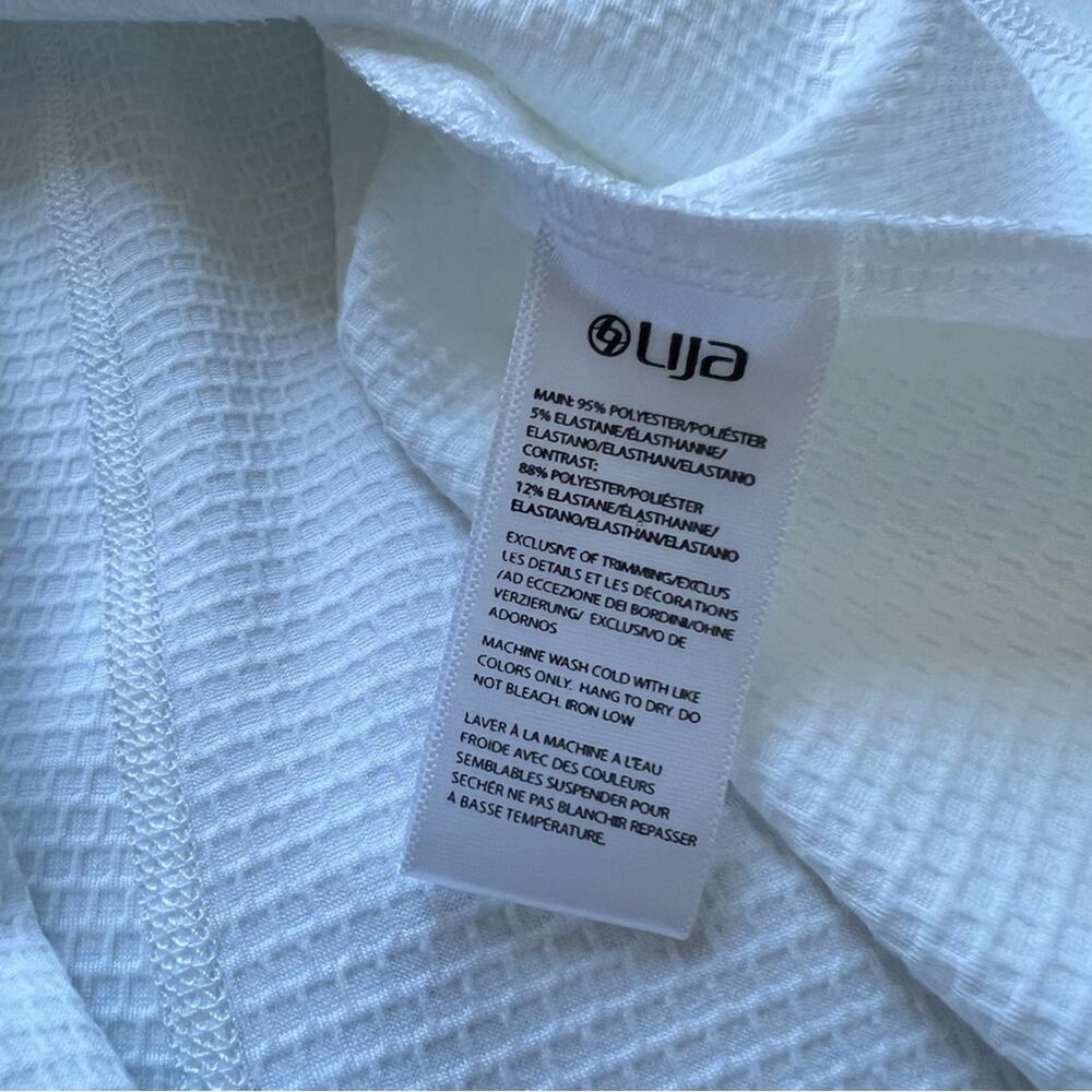 Lija Breeze White Training Tennis Dress SS-3205BW Women’s Size XL - Picture 10 of 10